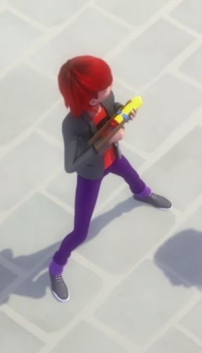 WATCH OUT HE IS ARMED.