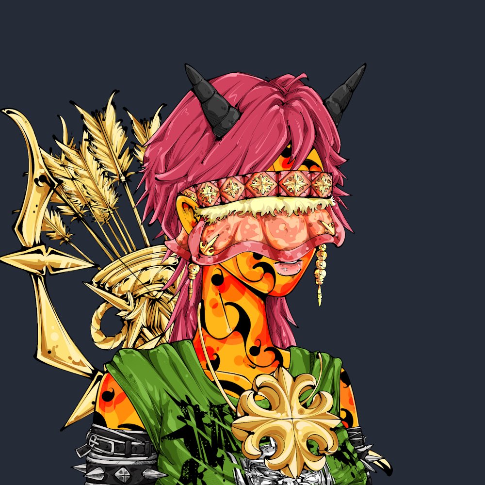 BiiigTechOG's tweet image. Dundies NU World Order⚔️⚔️𝕏web³💯
🆕MINT @Nuddies_⚔️@inkedtoshiNFT
#2045 Rarity Rank 6 Blaze Ornamental 
@theonlyoneNeo #GOAT𓃵🦾🤠🐊💘
#SpacesHost   @LaunchMyNFT🚀❤️‍🔥
@SweepMyNFT🧹@DundiesDistrict 
@MagicEden @MagicEdenOnSOL 🪄✨