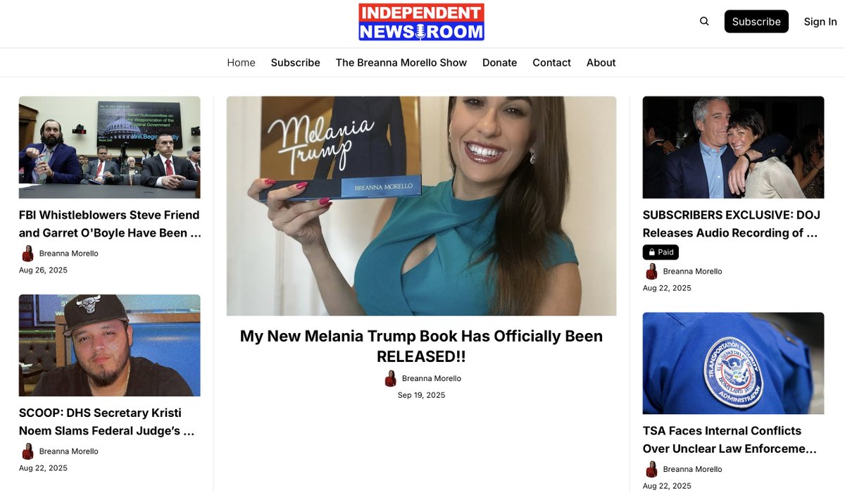 I'm excited to announce that I will be joining the Pentagon Press Pool.

My coverage can be found on the IndependentNewsroom.com and I'd highly recommend you subscribe to my email list if you want to stay in the know!

Signing up is completely FREE.