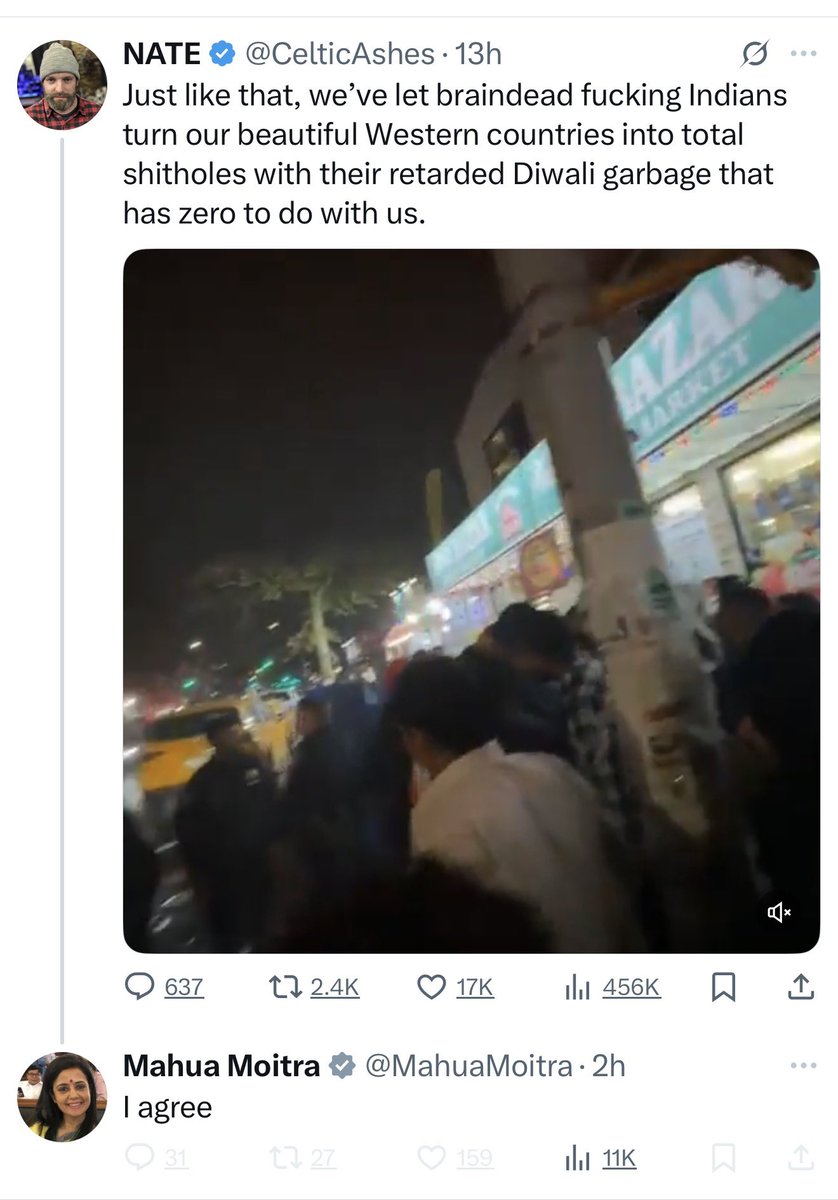 oldschoolmonk's tweet image. Mahua Moitra : I agree Saar , Indians are bad Saaar, give me one Dollar Saaar, I will be your slave Saaar