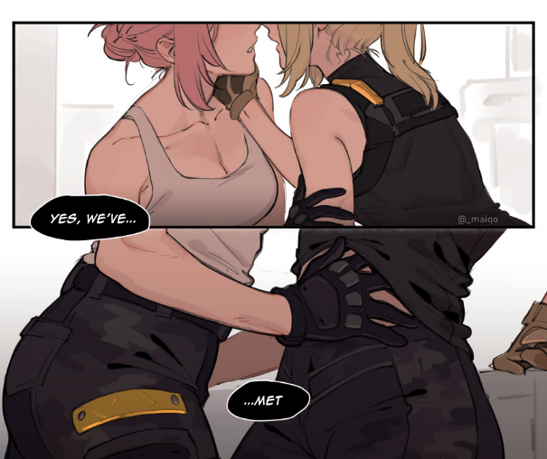 pinknishii's tweet photo. I have just finished posting my #triggernagi fic. Nothing quite like rekindling an old flame written based on Maiqo's comic. Expect some angst, a few flashbacks, unspoken attraction, and a little bit of heat at the very end of it all. Enjoy!

https://t.co/3uYQW4LvXg https://t.co/8DN4tDs9MA