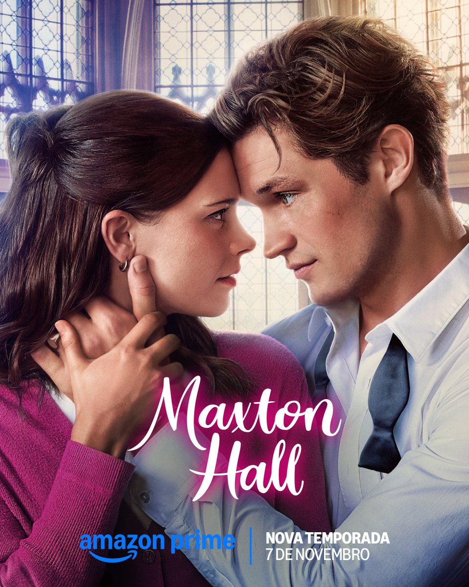 Pôster oficial da 2ª temporada de MAXTON HALL.

Estreia dia 7 de novembro.
