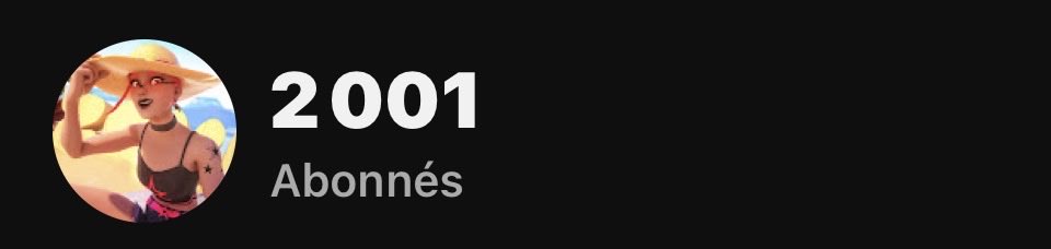 **🎊ANNONCE🎊**

• On est le 23 octobre 2025 et j’ai obtenu les 2k abonnés 🎊

• Merci à Vous et au youtubeurs qui m’ont permis d’avoir les 2k ✨

• Maintenant on rush les 3K abonnés ✅

@everyone