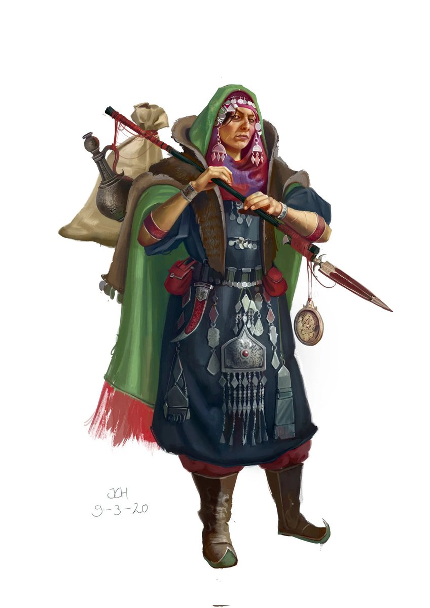 A merchant from the Samanid era, where the glory of Persian culture and Tajik art once shone along the Silk Road.
Concept art“Samanid Merchant”by <a href="/JoelCHoltzman/">Joel Chaim Holtzman</a> Chaim Holtzman, inspired by the magnificent Samanid Empire (9th–10th century).
#TajikCulture #FashionHistory 
 #Samanid