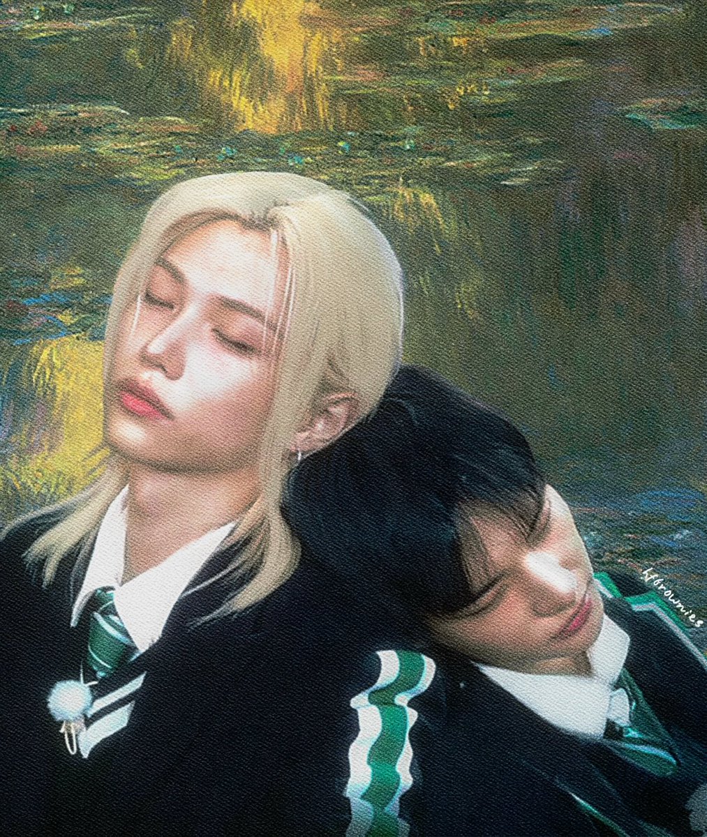 hfbrownies's tweet image. #황필: water lilies 𓂃⋆。᪥