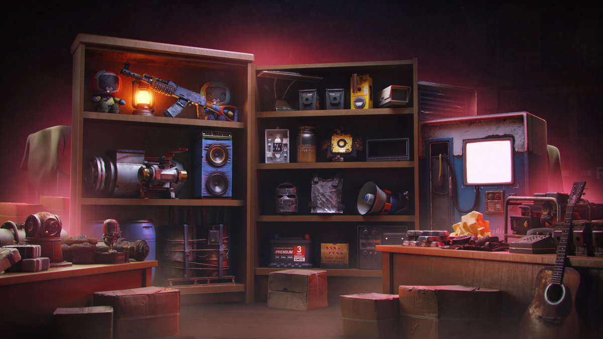 dsgn_crew's tweet image. A GIFT FOR THE GAMESTORE
#rust #game #art #photoshop #blender #facepunch