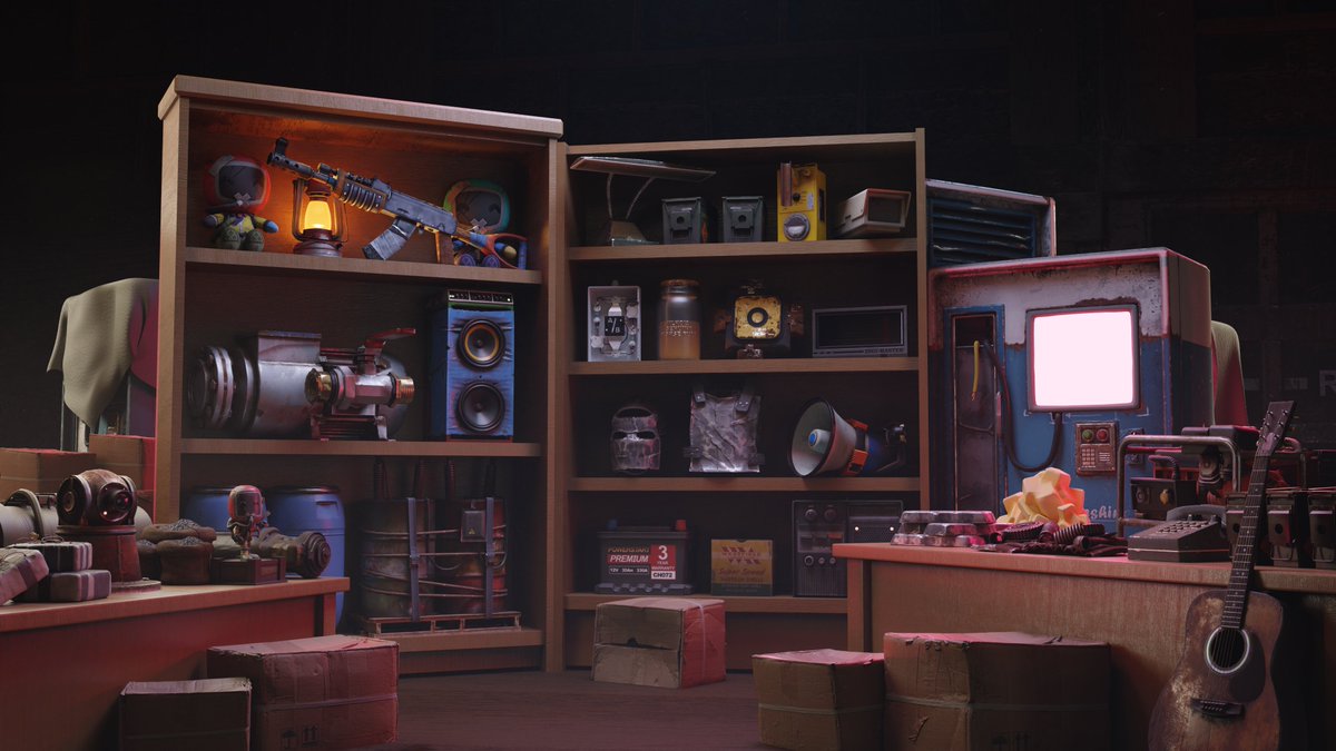 dsgn_crew's tweet image. A GIFT FOR THE GAMESTORE
#rust #game #art #photoshop #blender #facepunch