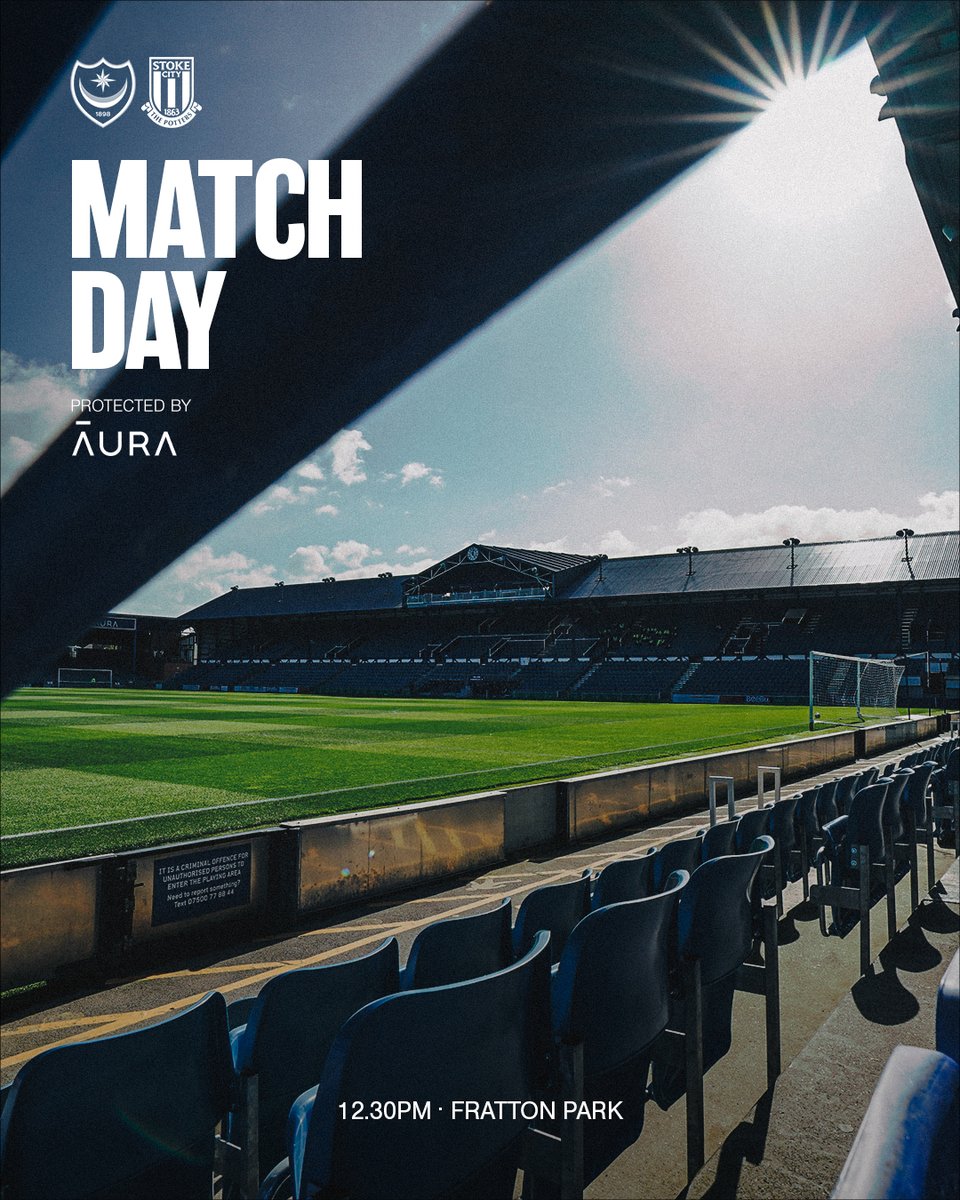 🔵 #Pompey 🆚 Potters. 🔴