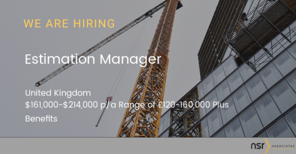 Junction 18 off M25 - West London 
✔️Estimation Manager
Range of £120-160,000 Plus Benefits 

Exciting new opportunity led by client growth into new countries and further profitability

💻⬇️ to read 

#ukconstruction #nsrassociates  paiger.link/399258546