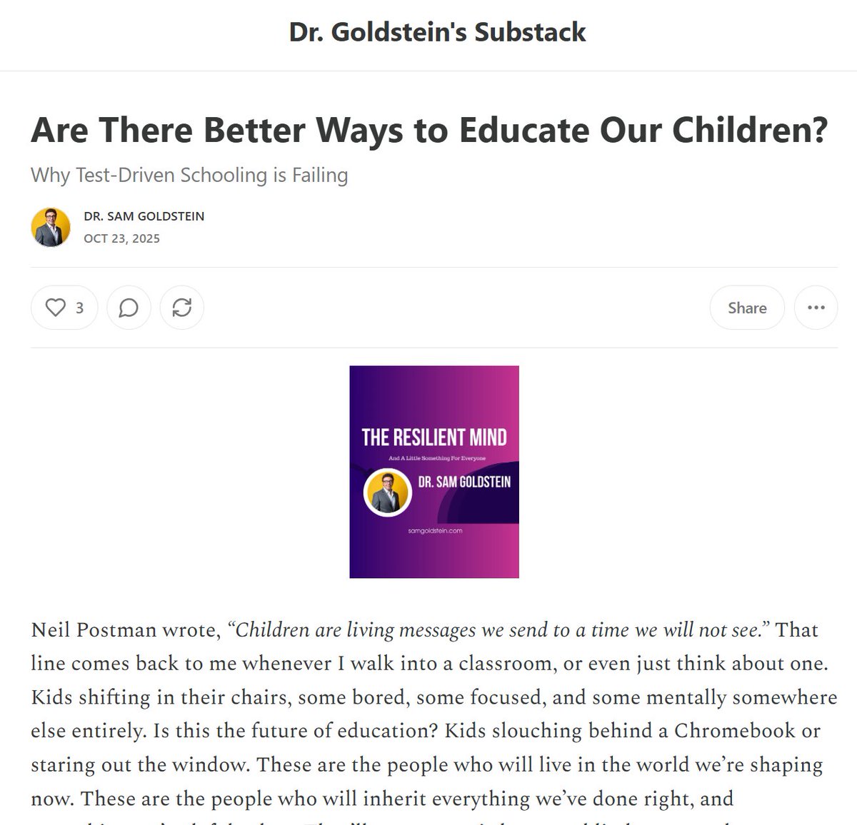 open.substack.com/pub/drsamgolds…
#Education #children #future