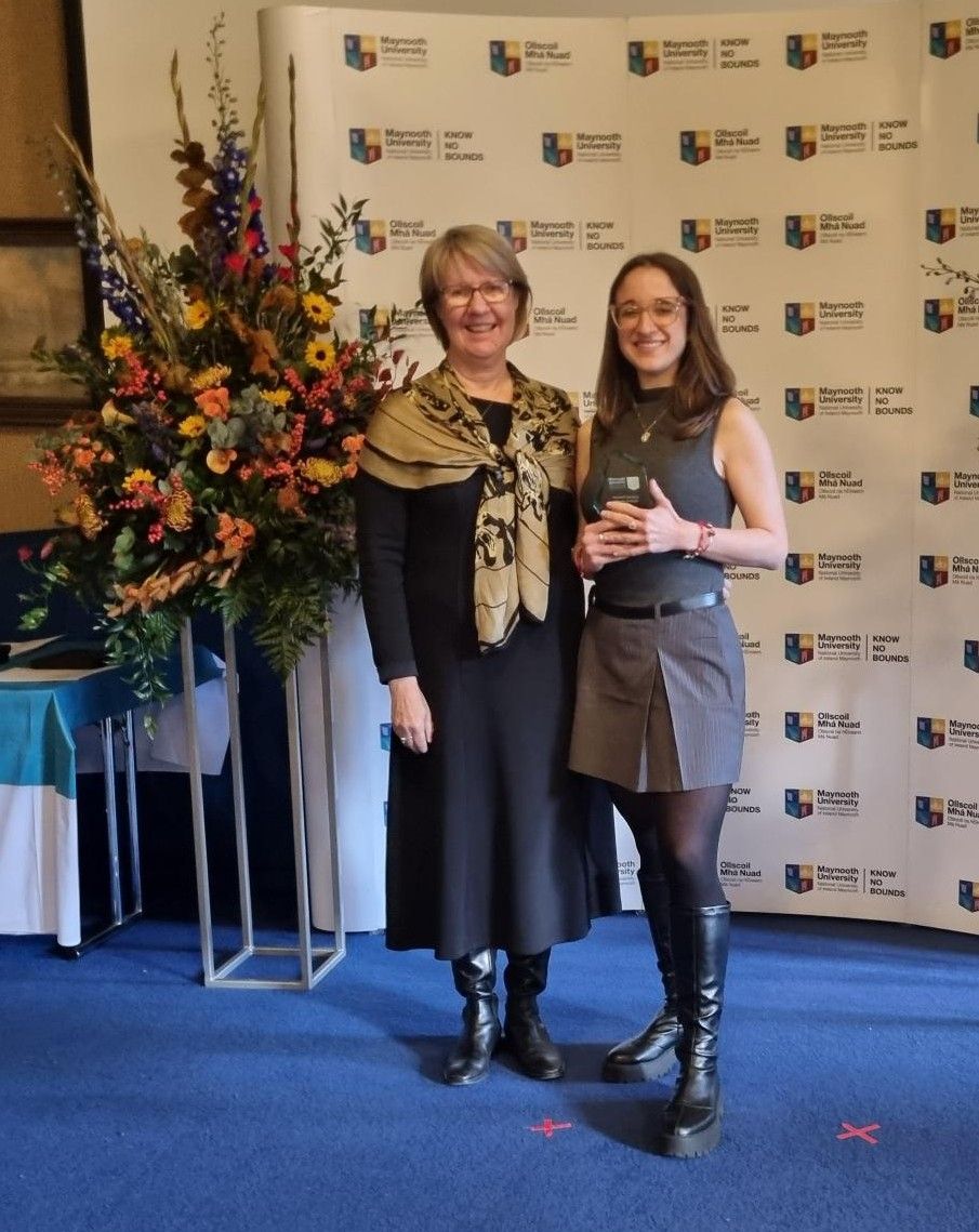 EarlyIrishMU's tweet image. Huge success for @EarlyIrishMU @CeilteachOMN: our PhD students won 4 Graduate Research Academy 2025 Awards of @MaynoothUni @MU_Research.
Tiago de Oliveira Veloso Silva received the Postgraduate Research Community Impact Award for his work for the Medieval Irish History...
/1