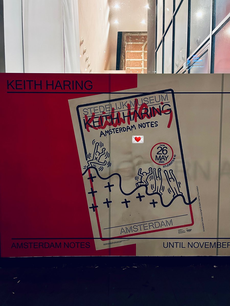 setiogi's tweet photo. “I feel the same energy in #KeithHaring’s art work… This is called “Dancing Dogs”.
Keith Haring is one of the good entries to start falling in love with art”
-@BTS_twt Namjoon
Yes! #TinyARMY learnt about Haring’s work in kindergarten! See QT
#BTS #RM #BTSonInstagram https://t.co/sGypuWhLHe