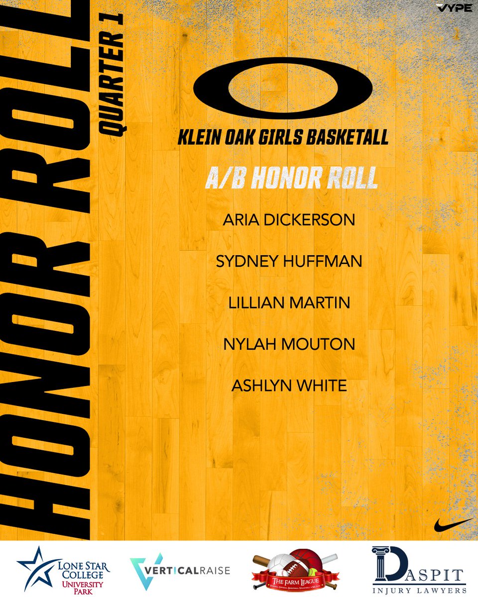 K_Oak_Athletics's tweet image. 🏀 Honor Roll

--
#thecOde 
#OakEm