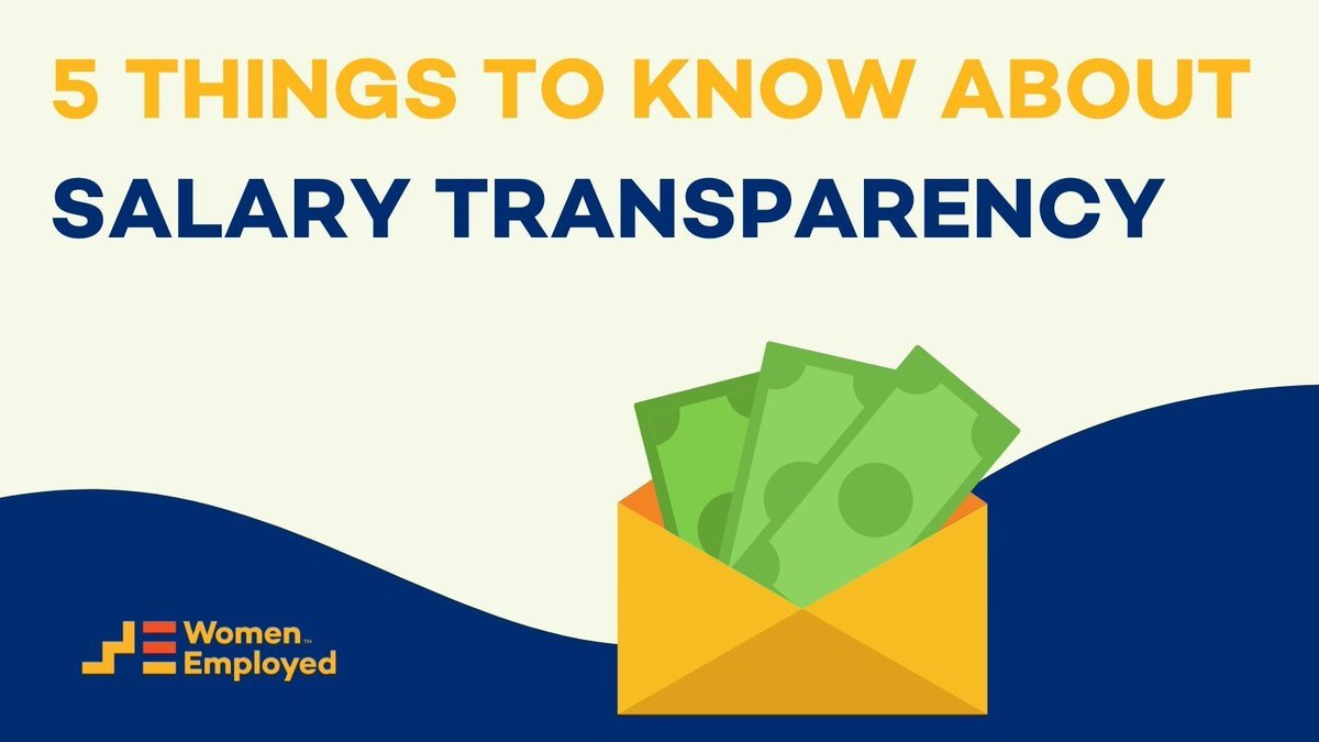 This #DisabledWomensEqualPayDay, make sure you know your rights! In IL, we have a new #SalaryTransparency law, which requires employers to include a pay range &amp; expected benefits in job postings. Here's 5 Things to Know About Salary Transparency: ow.ly/WWsc50WnVGS