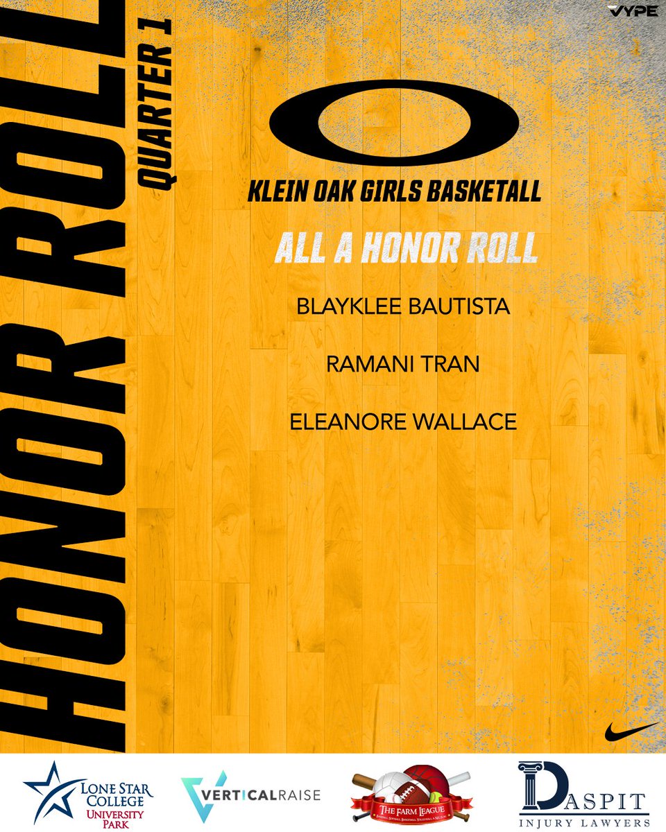 K_Oak_Athletics's tweet image. 🏀 Honor Roll

--
#thecOde 
#OakEm