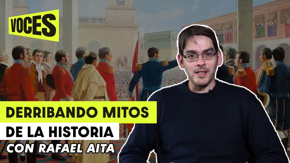 *Hoy en VOCES 2:30 pm.* *DERRIBANDO MITOS DE LA HISTORIA*
La historia detrás de la verdadera historia del Perú *con Rafael Aita – Capitán Perú*
youtube.com/live/MtHFlJUih…
🇵🇪