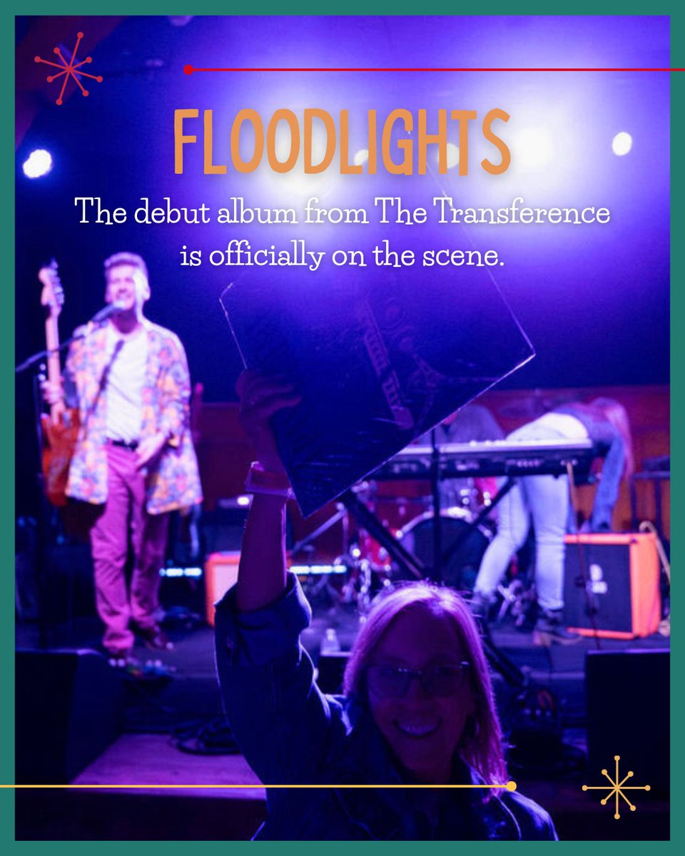 HardstopRecord's tweet image. Floodlights is here, and it&apos;s beautiful. Grab your copy at one of the city’s best record shops or stream it on Spotify.

#Floodlights #TheTransference #HardstopRecords #ChicagoMusic #IndieRock #NowSpinning #SupportLocalMusic