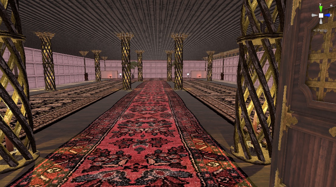 cmp_roger's tweet image. Worked on my #Unity3D project for a while today. Got started on the Throne Room in the Palace.
#gamedev #indiedev #indiegame #IndieGameDev #MMORPG #3dModel #3dArt #leveldesign #madewithunity