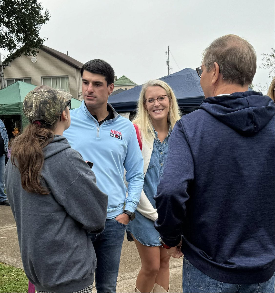Chelsea and I were happy to stop by the Nanticoke Fall Festival today.