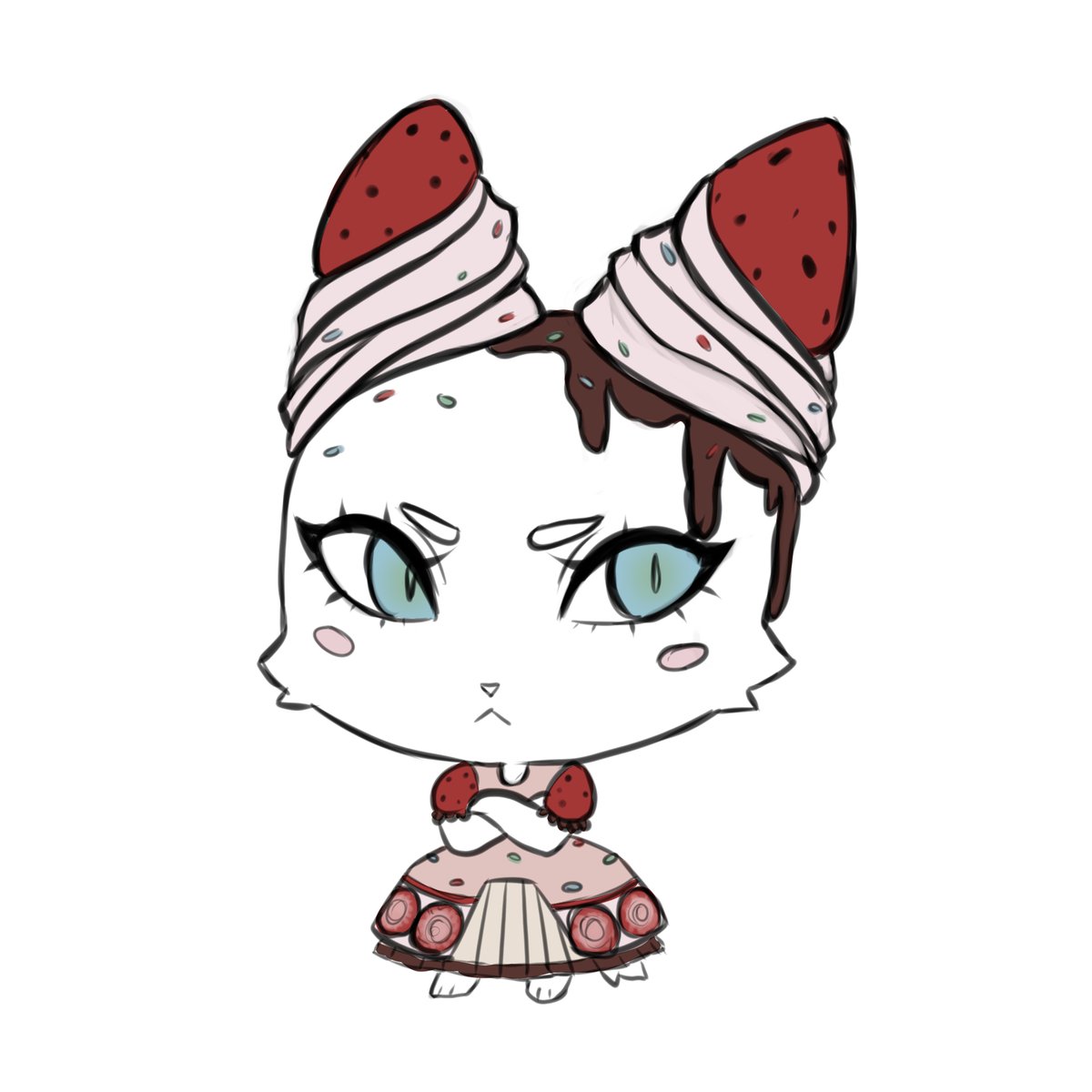 My entry for the #killerkitties contest! Hopefully I'm not too late

<a href="/bykusari/">Kusari</a> <a href="/killergfnft/">KILLER GF</a>