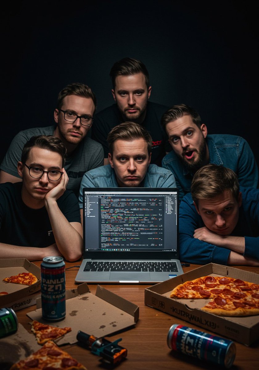 Mason_Storika's tweet image. 99 bugs in the code, 99 bugs... 😩 One goes down, compiler spits out 147. 🍕+ ⚡️won't fix this. Anyone else relate? #HackathonLife #CodingProblems #SendHelp 😭