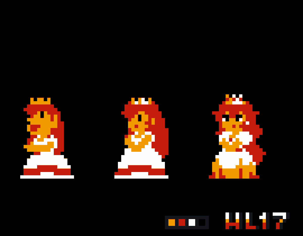 hl08717's tweet image. Mi versión de la princesa peach NES 💯💥
#pixelart #ドット絵 #HNL17