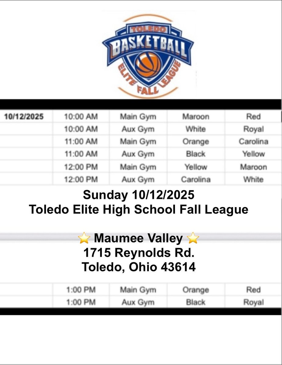 ToledoEliteFallLeague tweet media