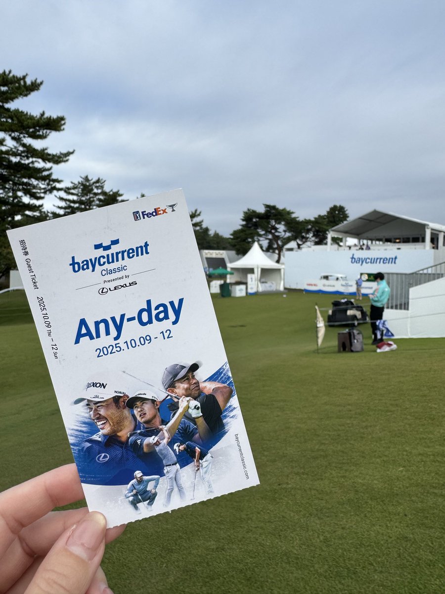 megGOLF13's tweet image. わくわくわくわく🥳

#ゴルフ #PGA #ベイカレントクラシック #横浜cc #今年こそマックス勝ってほしい