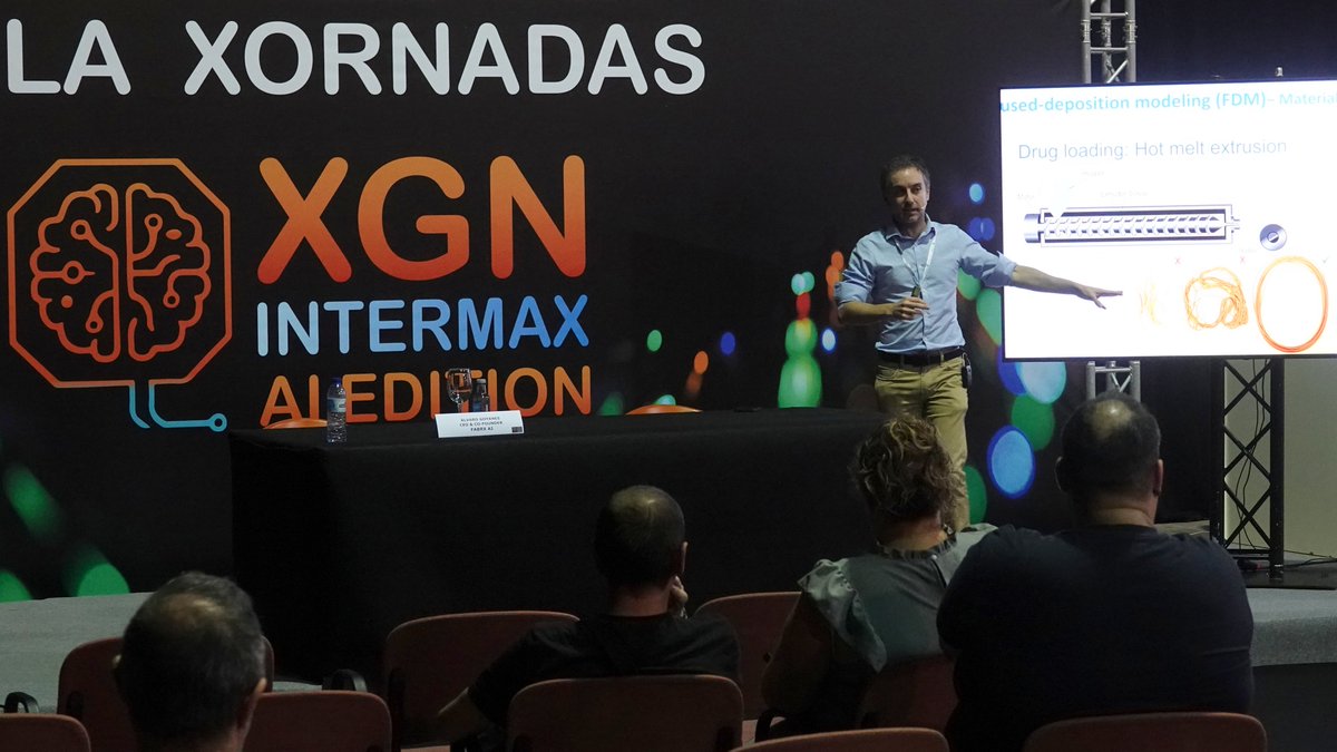 #Galicia, #Silleda | A unión de IA e impresión 3D permitirá crear medicamentos á carta en hospitais, axustando a composición ou combinando varios fármacos nun. Ler máis en Facebook galiciadiario.com / <a href="/feiragalicia/">Feira Internacional de Galicia ABANCA</a> <a href="/XGNIntermax/">XGNIntermax</a>