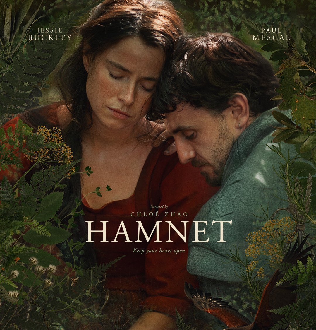 dunesmessiah's tweet image. Chloé Zhao’s #Hamnet lands as a testament to the beauty of connections and nature. An essential reminder of what art should stand for first and foremost: a vessel for the deepest human emotions to be conveyed through.

Tremendous performances from Jessie Buckley and Paul Mescal.