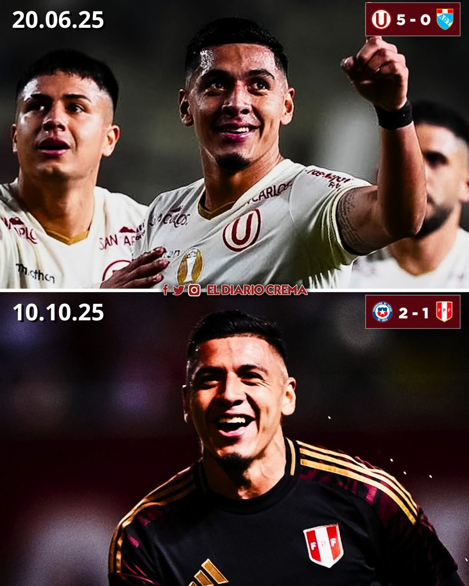 ElDiarioCrema's tweet image. ¿GOLES? ¡DOS GOLAZOS, CÉSAR! 😮‍💨🔝

César Inga anotó sus dos primeros goles como profesional y seleccionado este año y sigue demostrando su gran nivel.

De ADT a Universitario y de Universitario al mundo... ¡Por más goles, César! 🤩👏🏼

📸 @rsifuentesb | FPF
#YdaleU
#ArribaPerú
