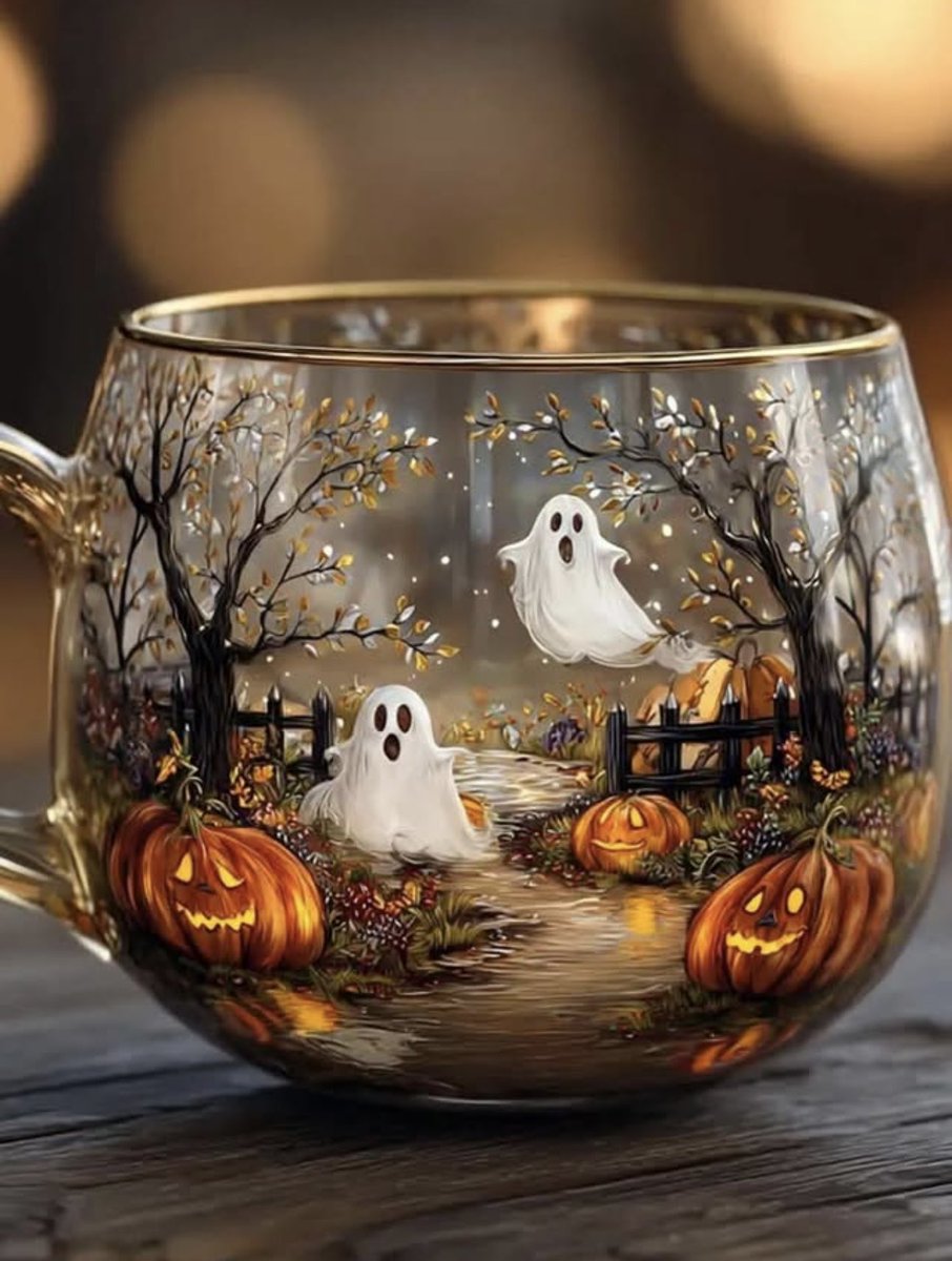 cuddly2020's tweet image. Oh I wish I had this cup 👻👻👻
Love it 🍂🎃🍂