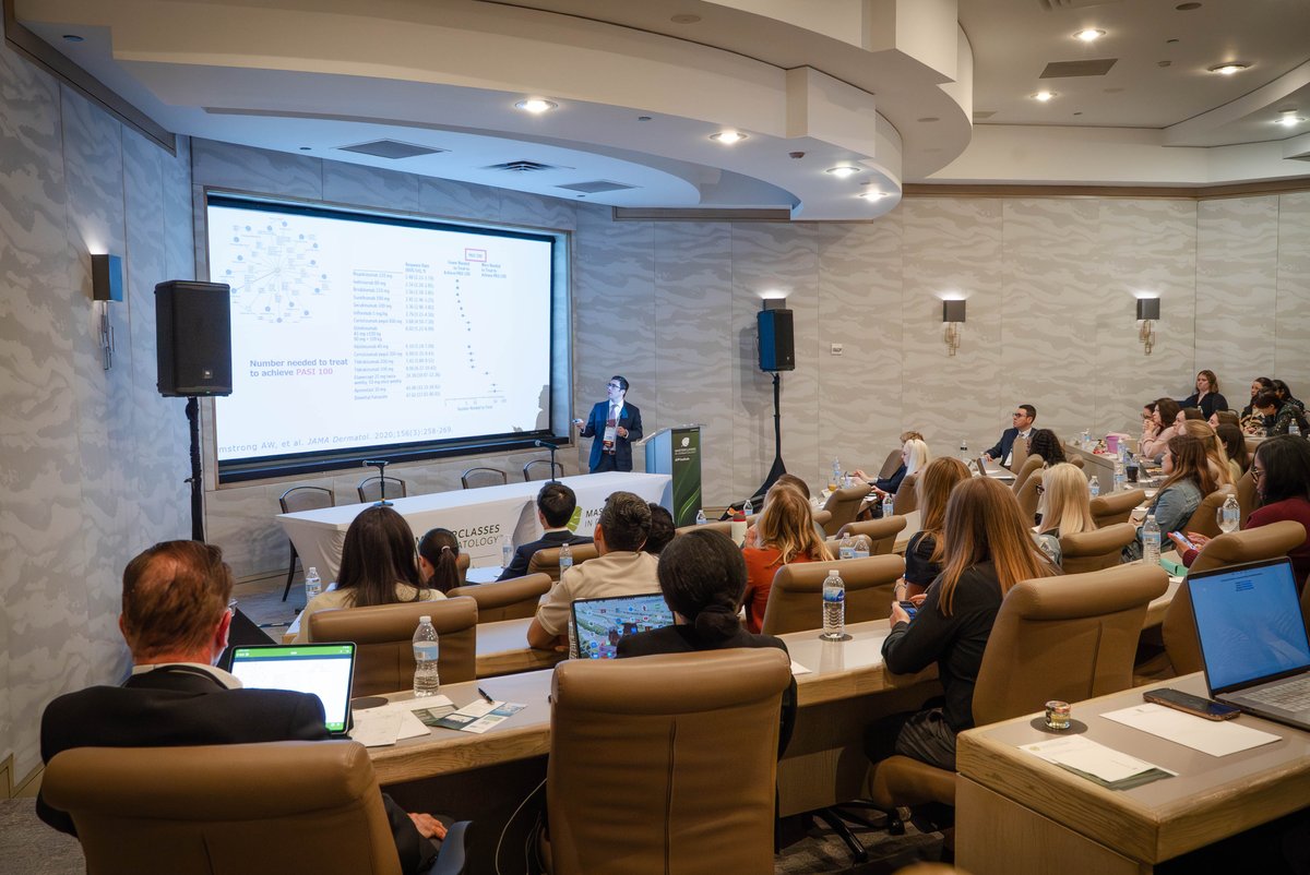 Kicking off Day 1 of the Masterclasses in Dermatology APP Institute with dynamic sessions presented by leading experts!

We’re only just getting started!

#MCDAPP2025 #Dermatology #NPs #PAs #DermatologyEducation