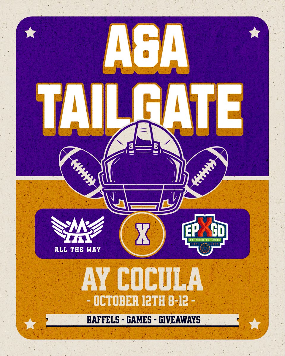 🏈🔥 TAILGATE TIME! 🔥🏈

A&amp;A is in the Super Bowl of Giving with epgivingday 

Join us at Ay Cocula on October 12th from 8–12PM for our biggest TAILGATE PARTY 🎉

Let’s turn game day into GIVE day!

📍 Ay Cocula – Eastlake
🗓️ October 12 | 8AM–12PM