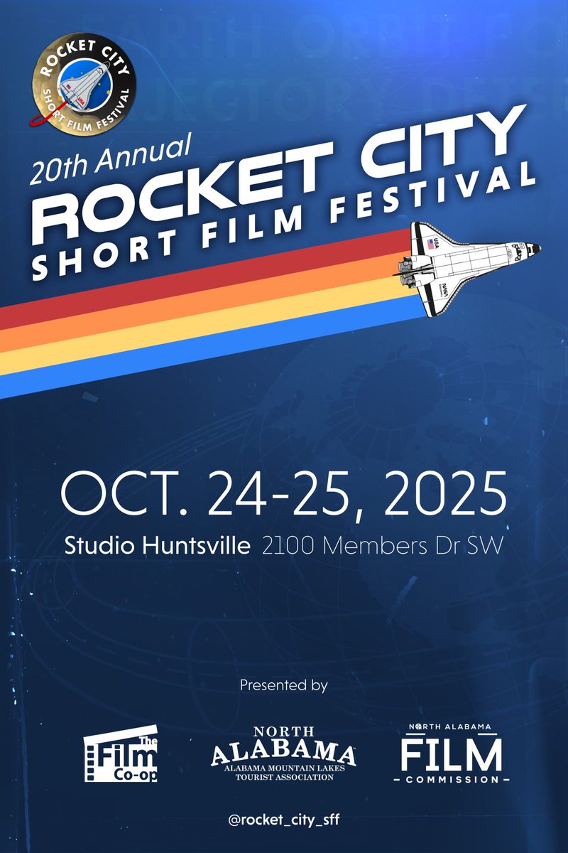 Semaphore's tweet image. THE ART SIDE OF THE MOON - the #LunarCodex documentary - is an Official Selection of the 20th Annual Rocket City Short Film Festival!