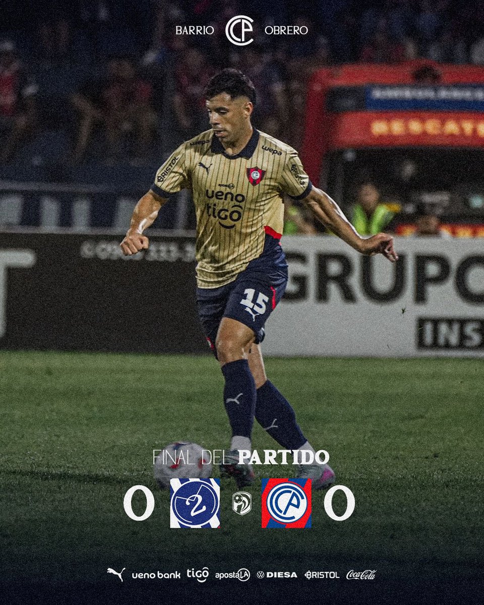 ##TorneoClausuraAPF🏆🇵🇾
       #Fecha16
 #FinalDelPartido 

Sportivo 2 de Mayo: 0

Cerro Porteño: 0

En la siguiente fecha, el #Ciclón (32 puntos) mide al tradicional rival.

#UnChiquiDeDeportes...