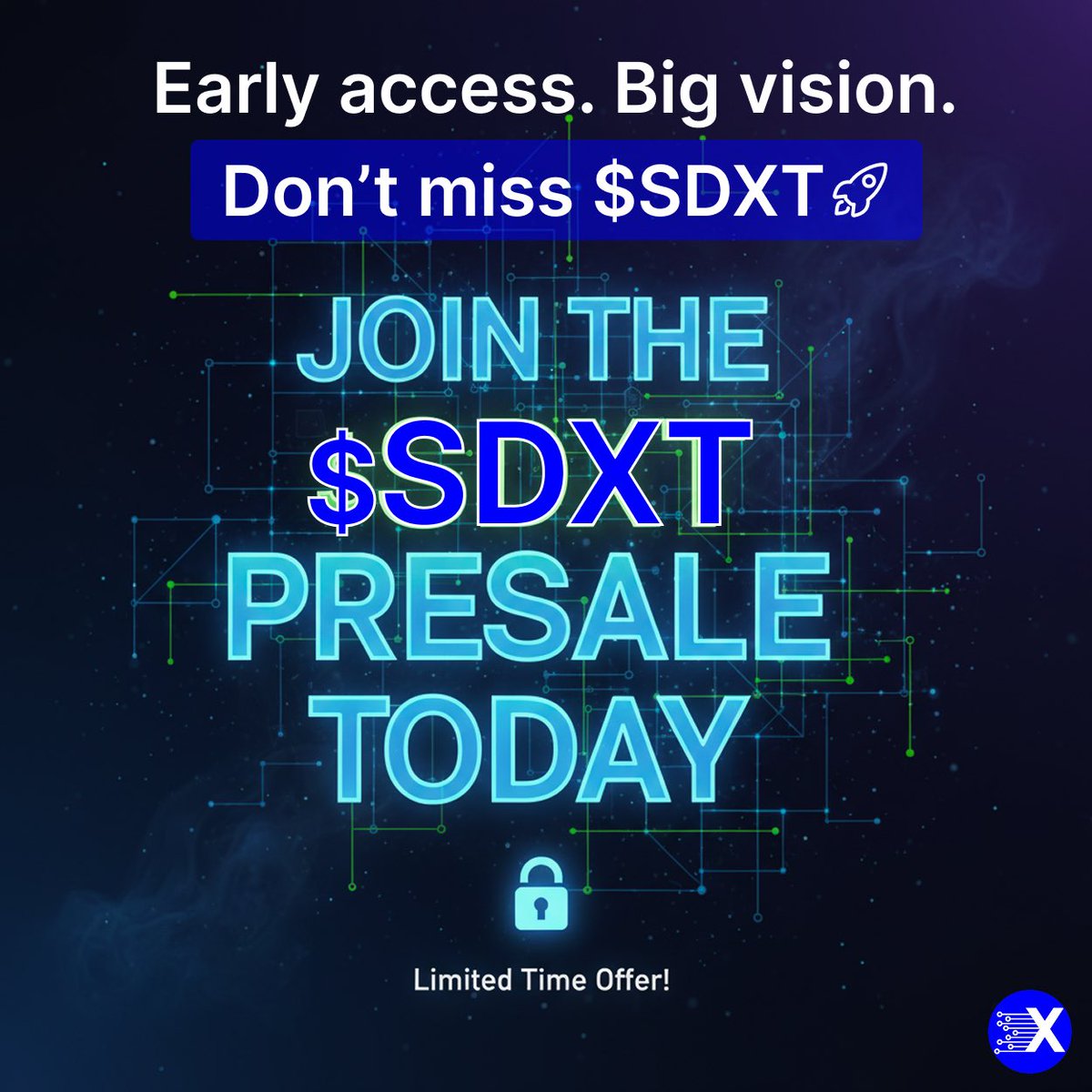 Meta_Ghost01's tweet image. StreamDataX isn’t just another crypto project.
It’s a movement for data ownership, transparency, and fair reward.
The future of data is decentralized — and it starts here.
#StreamDataX #SDXT #Web3 #Presale