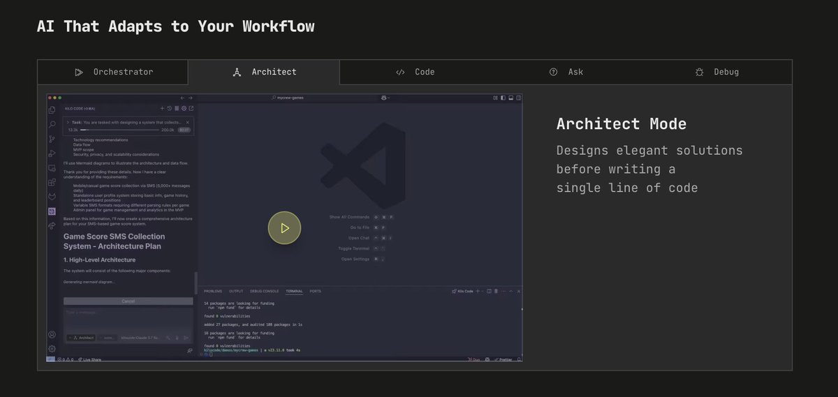 ardadev's tweet image. So apparently Cursor started to get some fresh(!) ideas from @kilocode :D