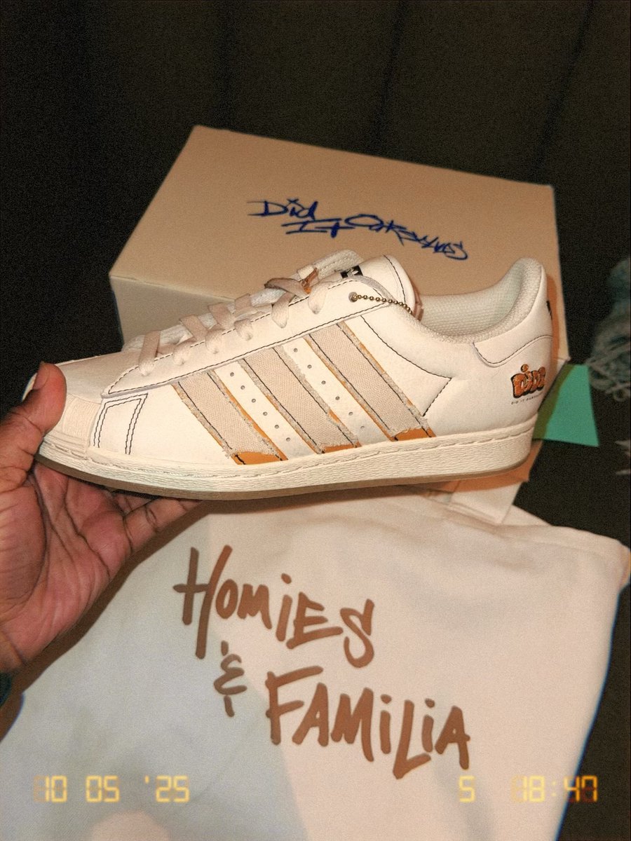 OGDannyOcean's tweet image. I watched @SteakxShrimp grind this rap shit out since 2009. Outlasted everyone who was said to be “better” & now in 2025, he has a real collab with Adidas while putting out 12 albums in 12 months & we nowhere close to being done. Hustler is an understatement.
Mr. 🥩 x🦐