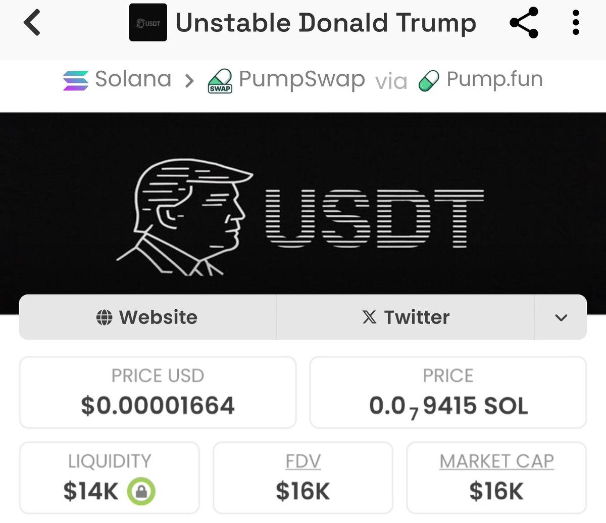 Pluto_Whales's tweet image. From a humble $16K to a massive $420K MC — $USDT blasted off with 26x gains! Over missing the big surges? Time to get ahead. Follow me now & join my TG for early, high-odds calls!📩🟩🚀
#Solana #memecoins #AlphaOnly #crypto #USDT
2f6KPSCVdn5qaGjx96UnzMVHThAqDFuNKrfYcffdpump