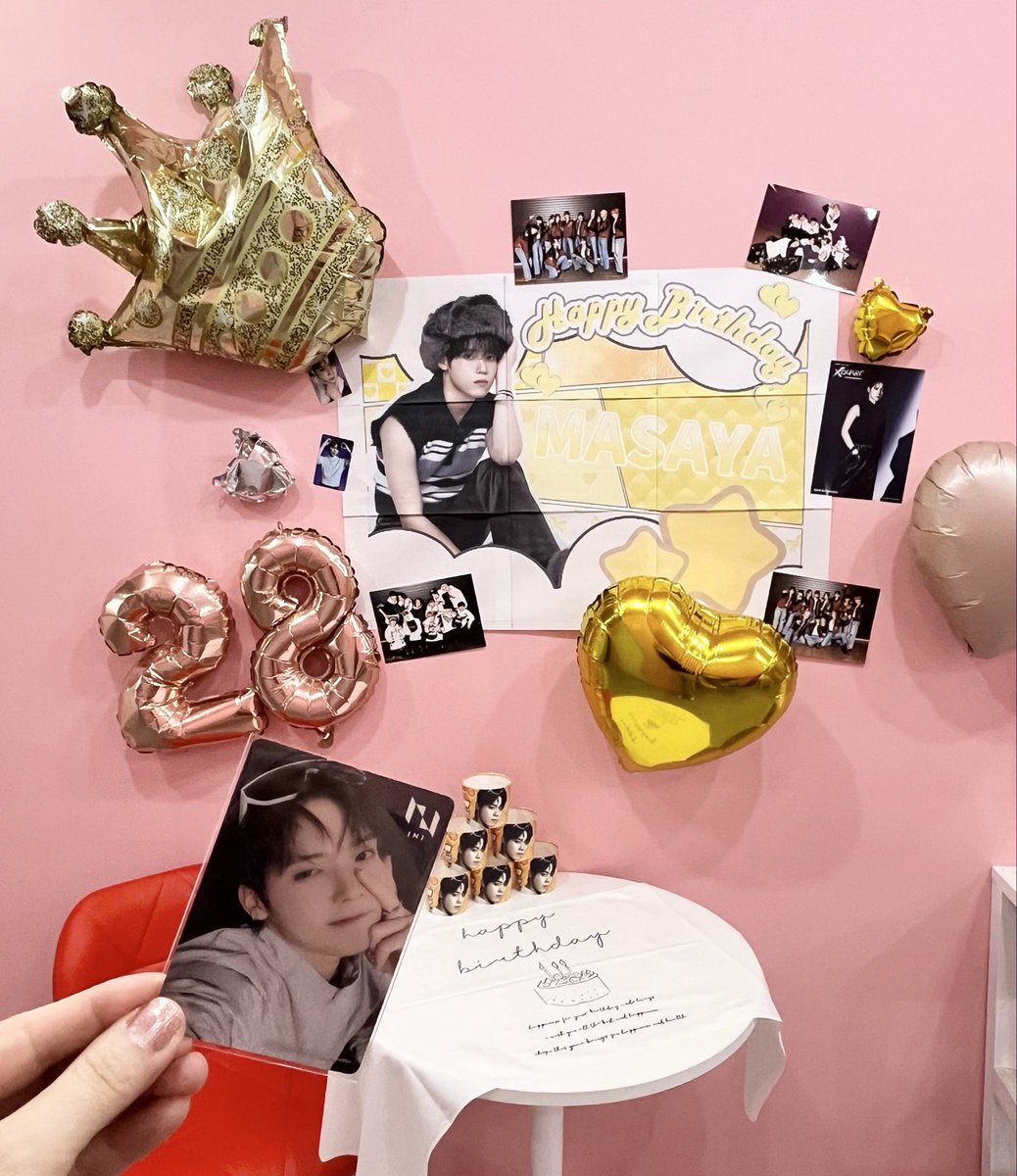 dorarevoini0303's tweet image. 遅ればせながら💛
柾哉くんお誕生日おめでとうございます🎉🎂
地元でもお祝いできて嬉しい🥰
#TAPITAPI富山(@TAPITAPI_TOYAMA)
さま いつも楽しい時間をありがとうございます🙌