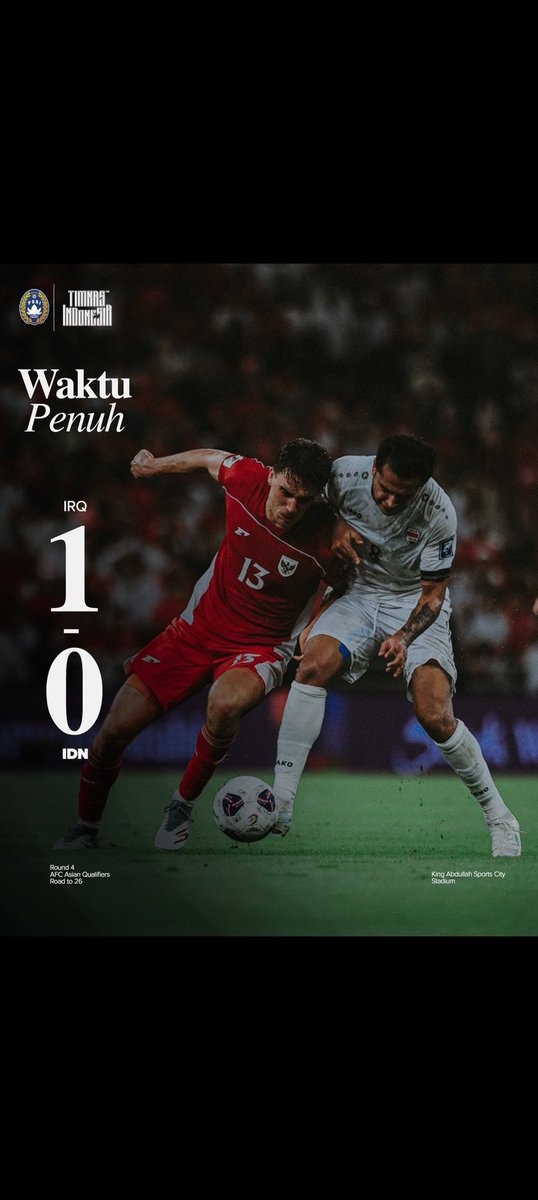 samad_ihsan's tweet photo. Tkash Timnas, kalian telah berjuang maksimal.❤️ 

Biarkan sang pengamat (nitizen) 'paling tahu semua', menghujat kalian.

 Hujatan mrk sebenarnya adalah bentuk lain dari CINTA kpd Timnas. https://t.co/JUkccXxO5B