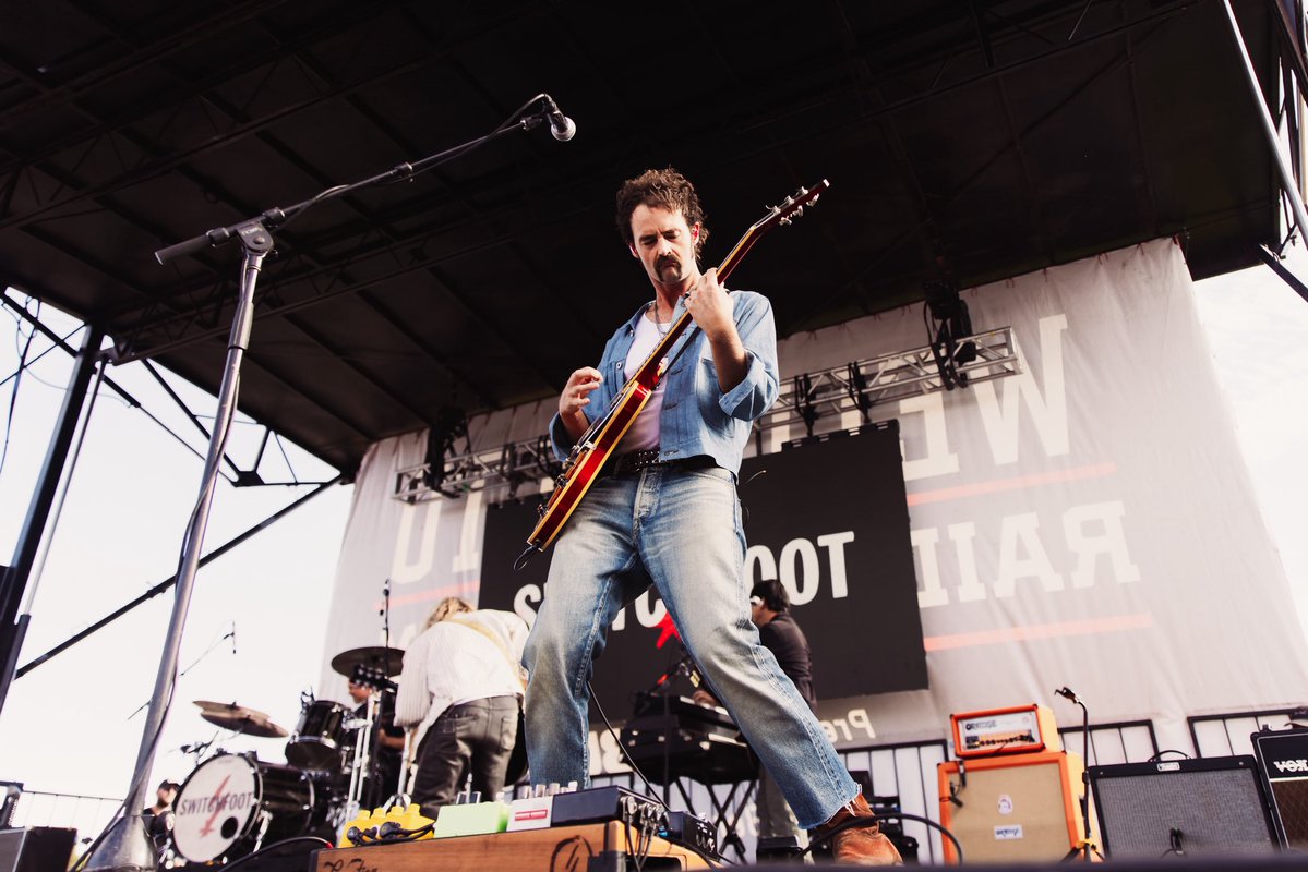 TechAthletics's tweet image. Meant to Live for Saturdays in Lubbock 🙌

@switchfoot brought the energy to Raider Alley!