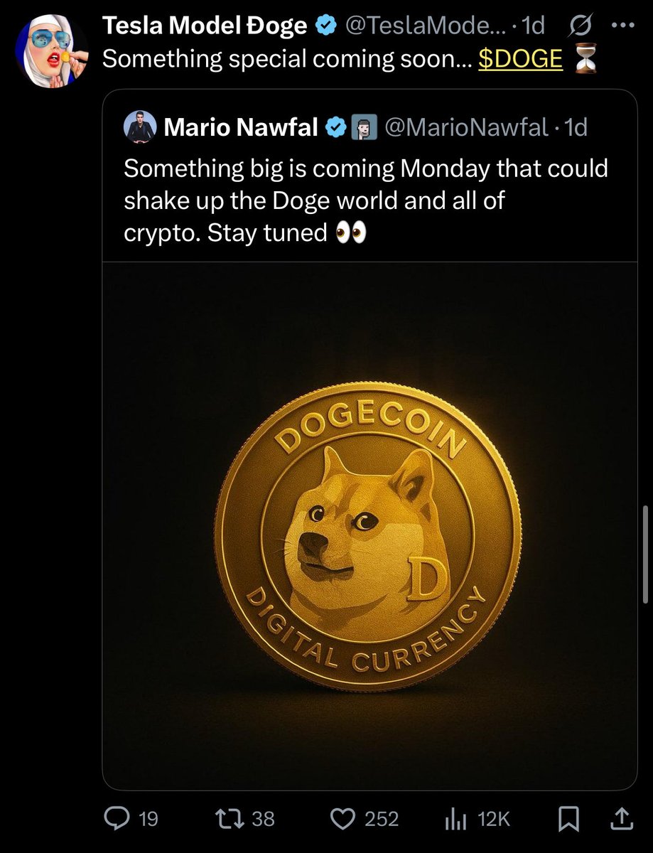 TeslaModelDoge's tweet image. Is XMoney launching Monday? 👀 

with Dogecoin integrated $DOGE