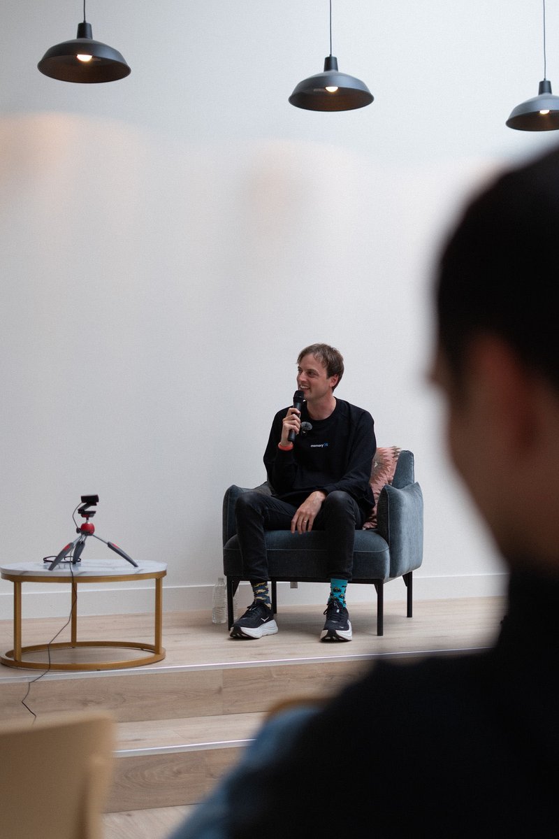 memoryos_app's tweet image. All of #SFTechWeek is about #AI but we wanted to zoom out and ask: where is this really heading?

Nick Bostrom × Jonas von Essen went deep on #superintelligence,  from timelines, p(doom), alignment, and pause-vs-push to brain uploads and “cosmic hosts” — it got weird in the best…