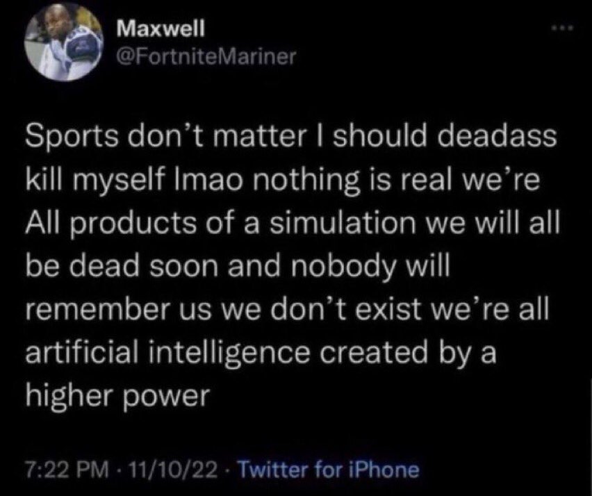 Fuck me to tears…as <a href="/JackGoffBurner/">Jack Goff</a> once said caring about sports teams ruined my life