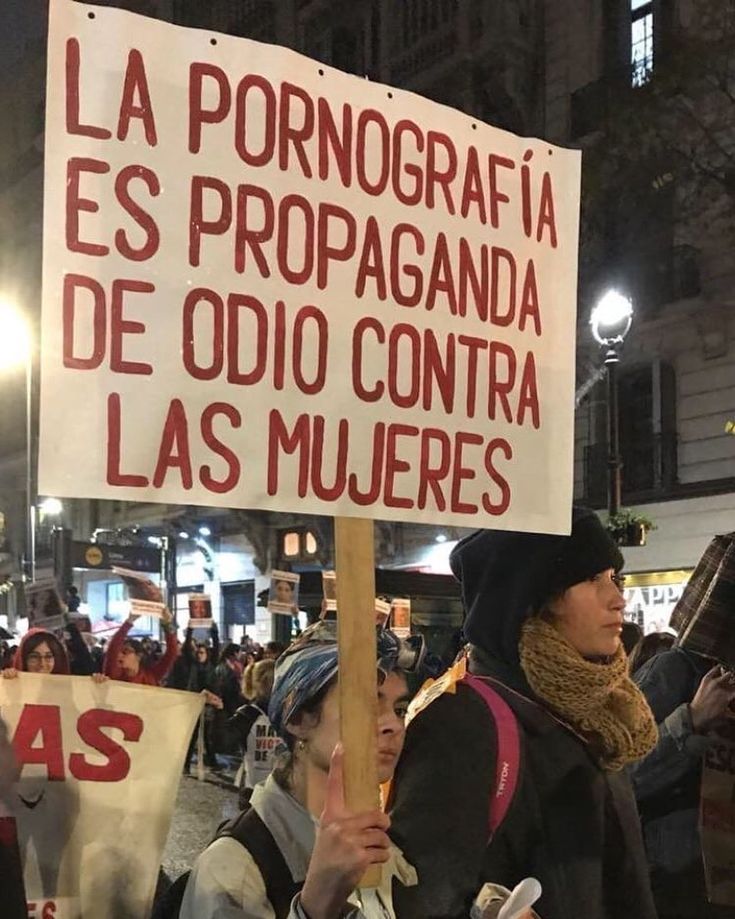 "Pornography is propaganda of hate against women"