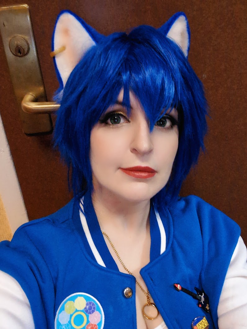 CrimsonBrotus's tweet photo. ok so I'm spitballin here but 800 celebration stream can be what Jo calls "DUI sonic crossworlds" so idk some drinks and viewer sonic crossworld games.

1 sub = I sing one line to a sonic song (sub choice or mine)

IN my sonic cosplay! ooooh! How does that sound? https://t.co/jiE3PpS3u8