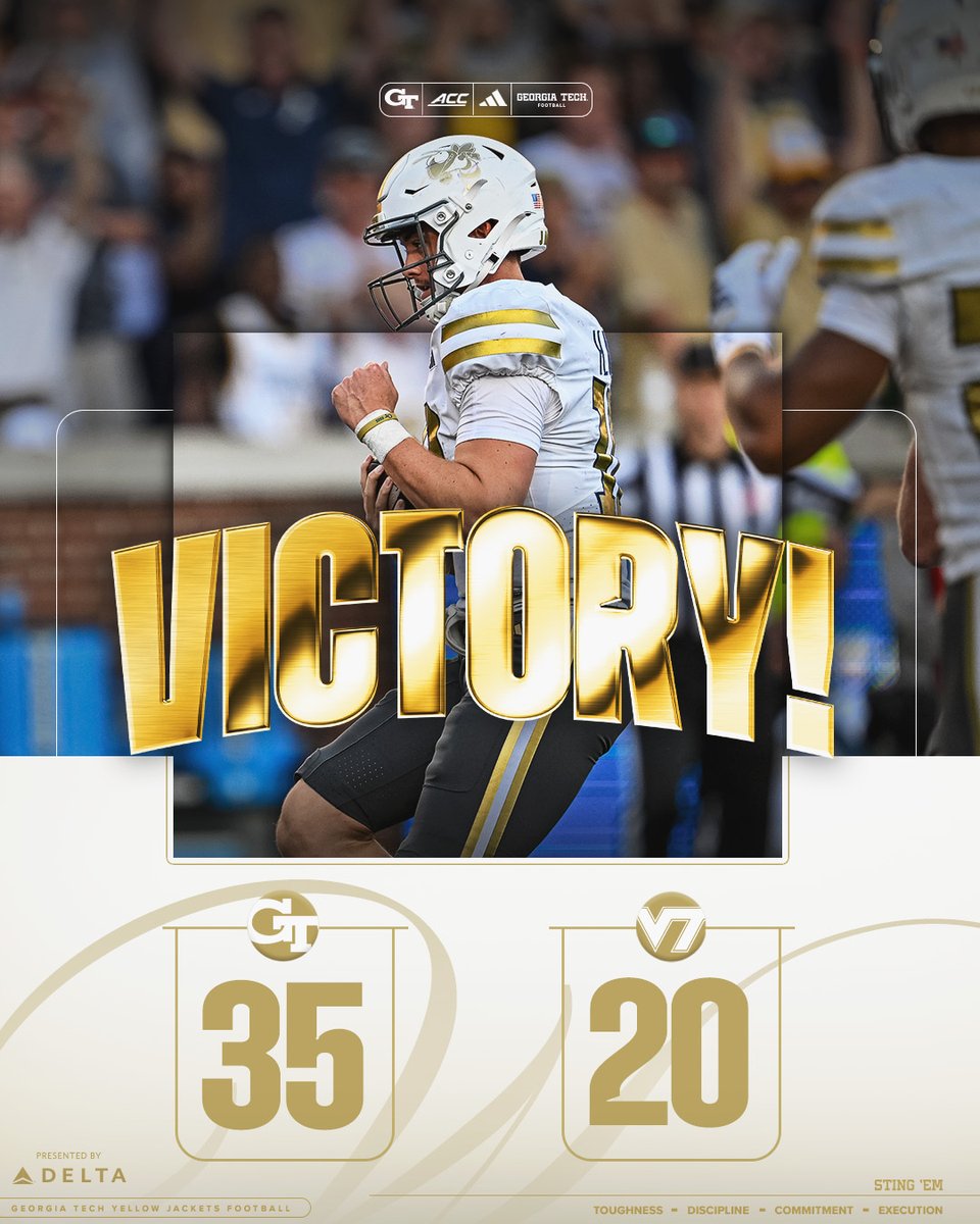 GeorgiaTechFB's tweet image. The Better Tech 🦾

#StingEm 🐝