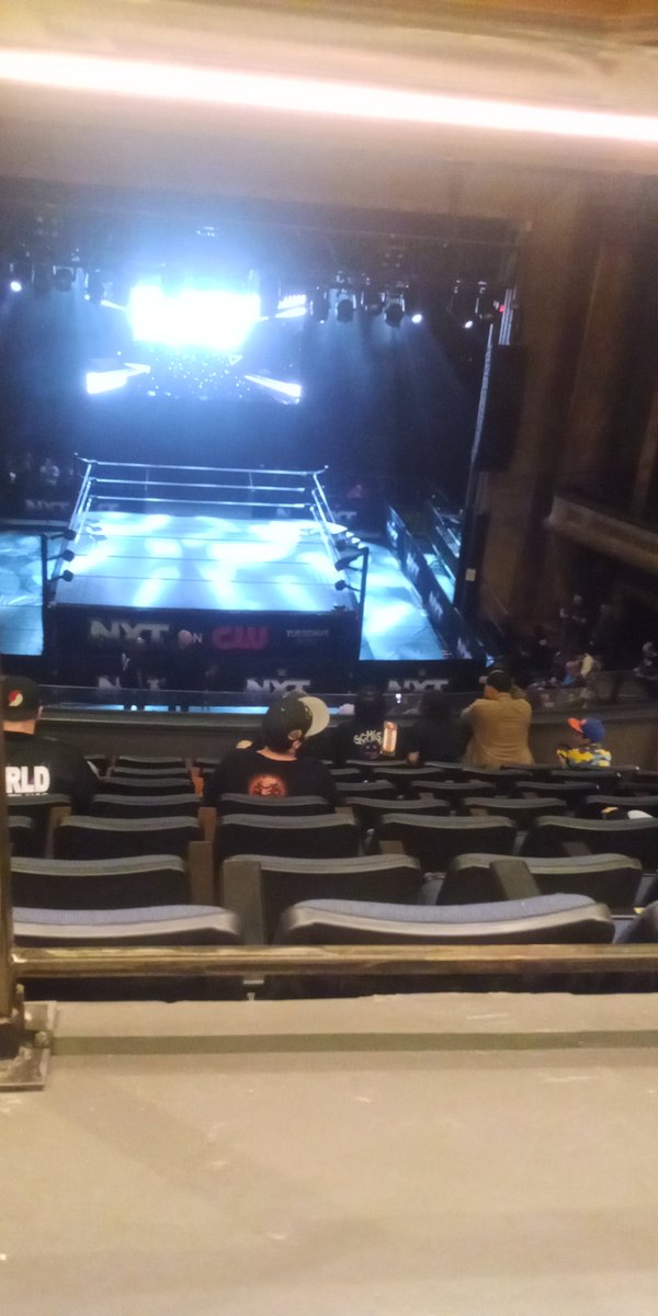 My seats for #WWENXT